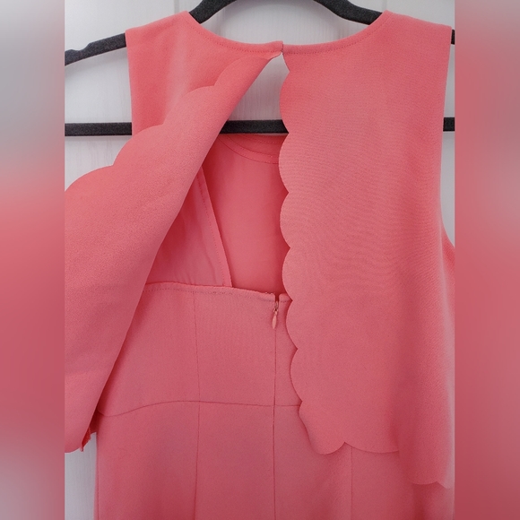 LOFT coral dress size 2 - Picture 3 of 5